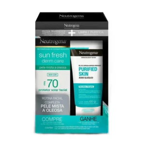Kit Neutrogena Sab. liq e Prot solar