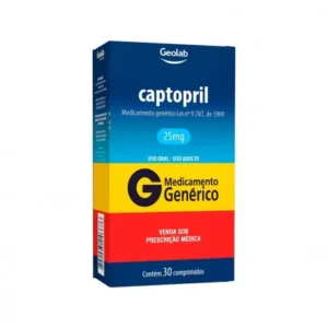 Captopril  25mg 30cp
