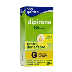 Dipirona 500mg/ml Gotas 20ml Neo Química