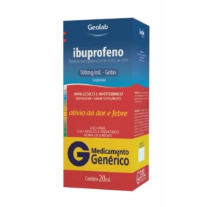 Ibuprofeno 100mg/ml 20mL tutti-frutti