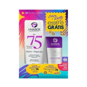 Kit Anasol Protetor Solar+Protetor Facial 260g