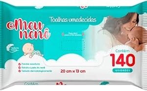 Toalha Umedecidas Meu Nenê 140unid