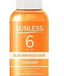Óleo Bronzeador Cenoura Sunless FPS 6 120ml