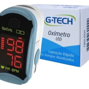 Oxímetro De Pulso Dedo Medidor De Saturação G-tech Led