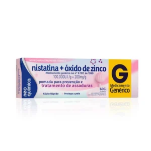 Pomada para Assaduras Nistatina+Óxido de Zinco Neo Quím          3unid por: