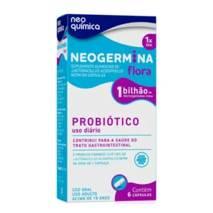 Probiótico Neogermina 1 Bilhão 6 cápsulas